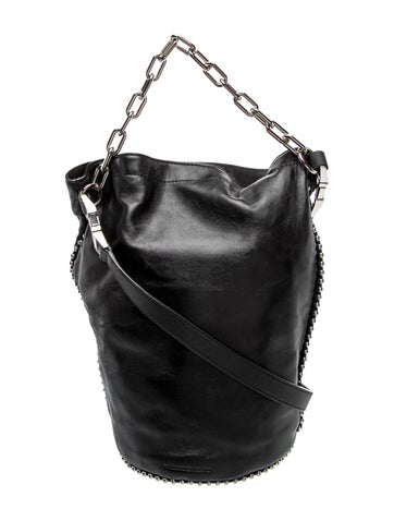 Leather Bucket Bag