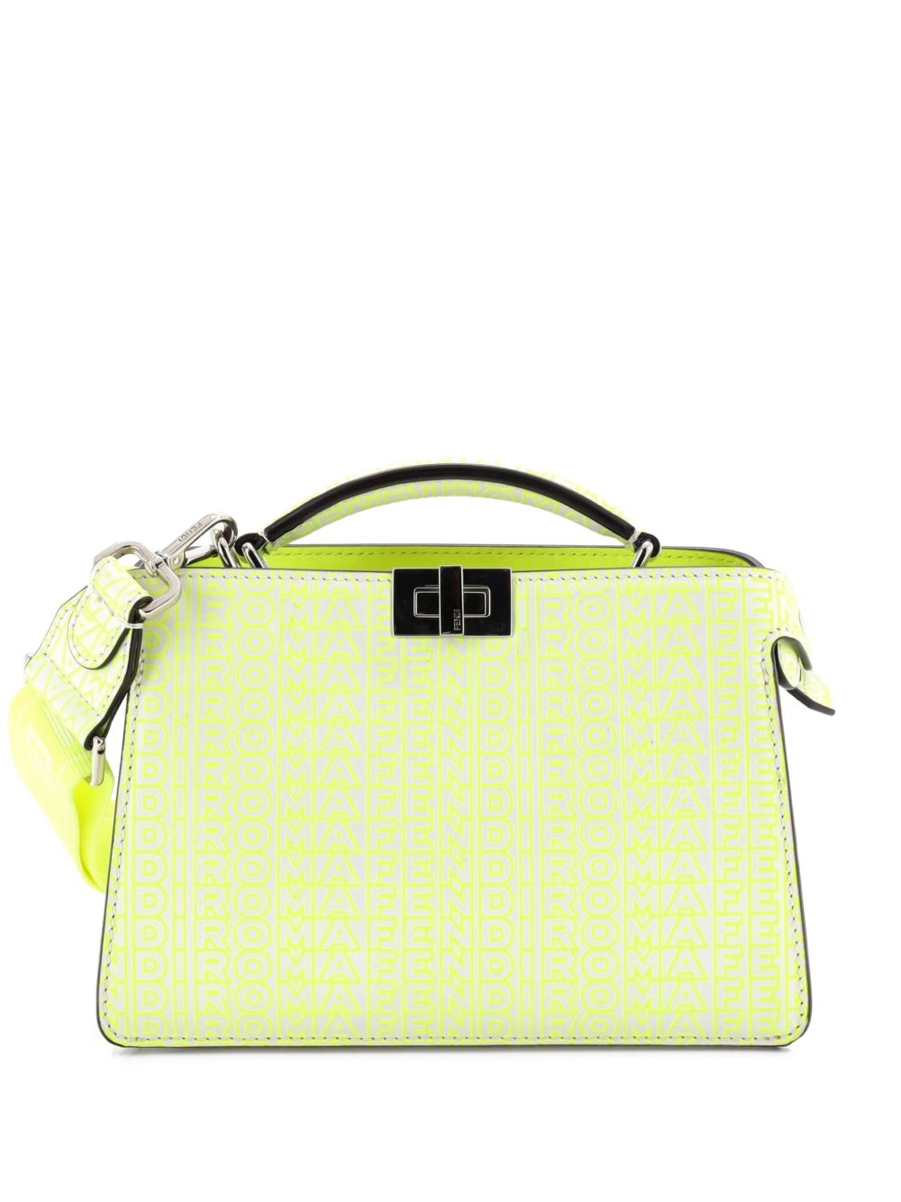 x Marc Jacobs Peekaboo ISeeU XCross Bag Printed Logo Embossed Leather crossbody bag