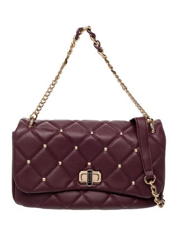 Badgley Mischka Leather Top Handle Bag