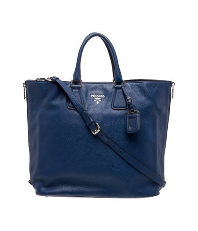 Prada Vitello Phenix Leather Tote