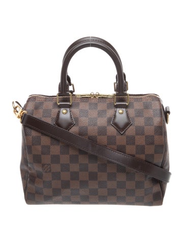Damier Ebene Speedy Bandouliere 25