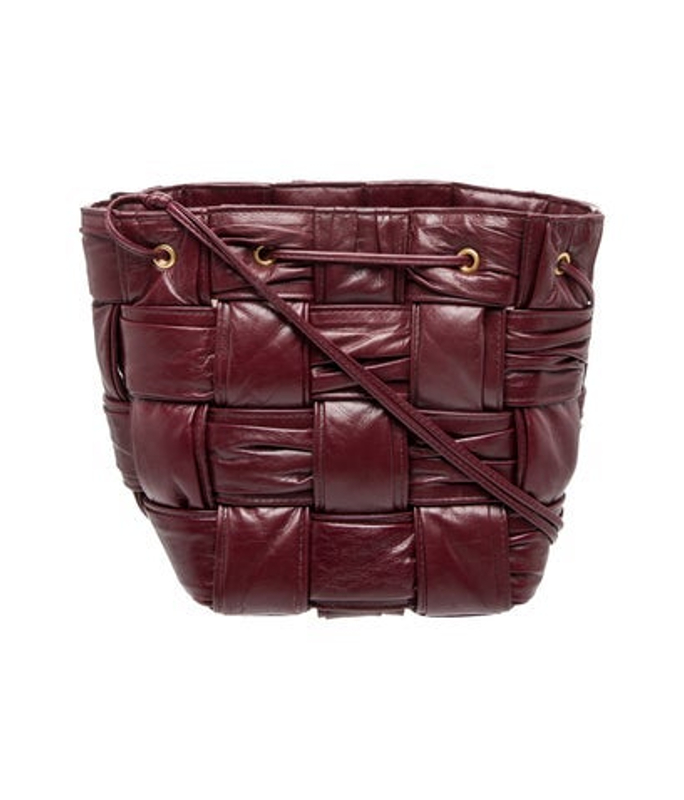 Bottega Veneta Veneta Intrecciato Foulard Cassette Bucket Bag Small
