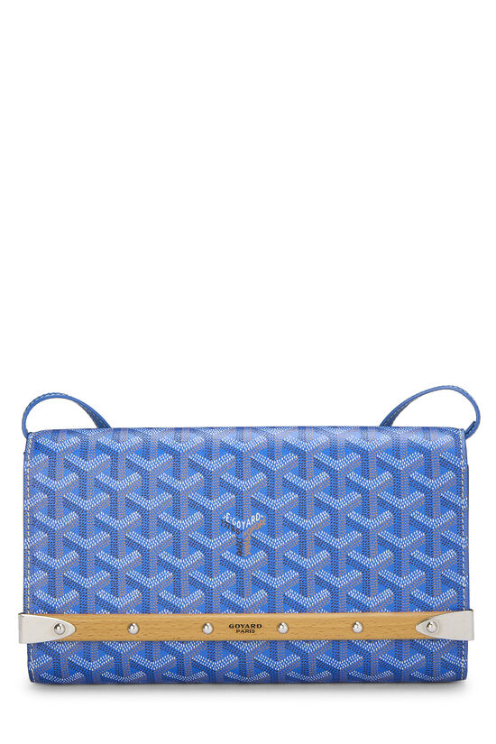 Goyard Blue Goyardine Monte Carlo PM
