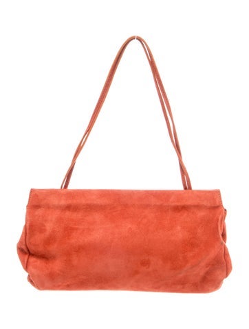Suede Abby Suede Shoulder Bag Small