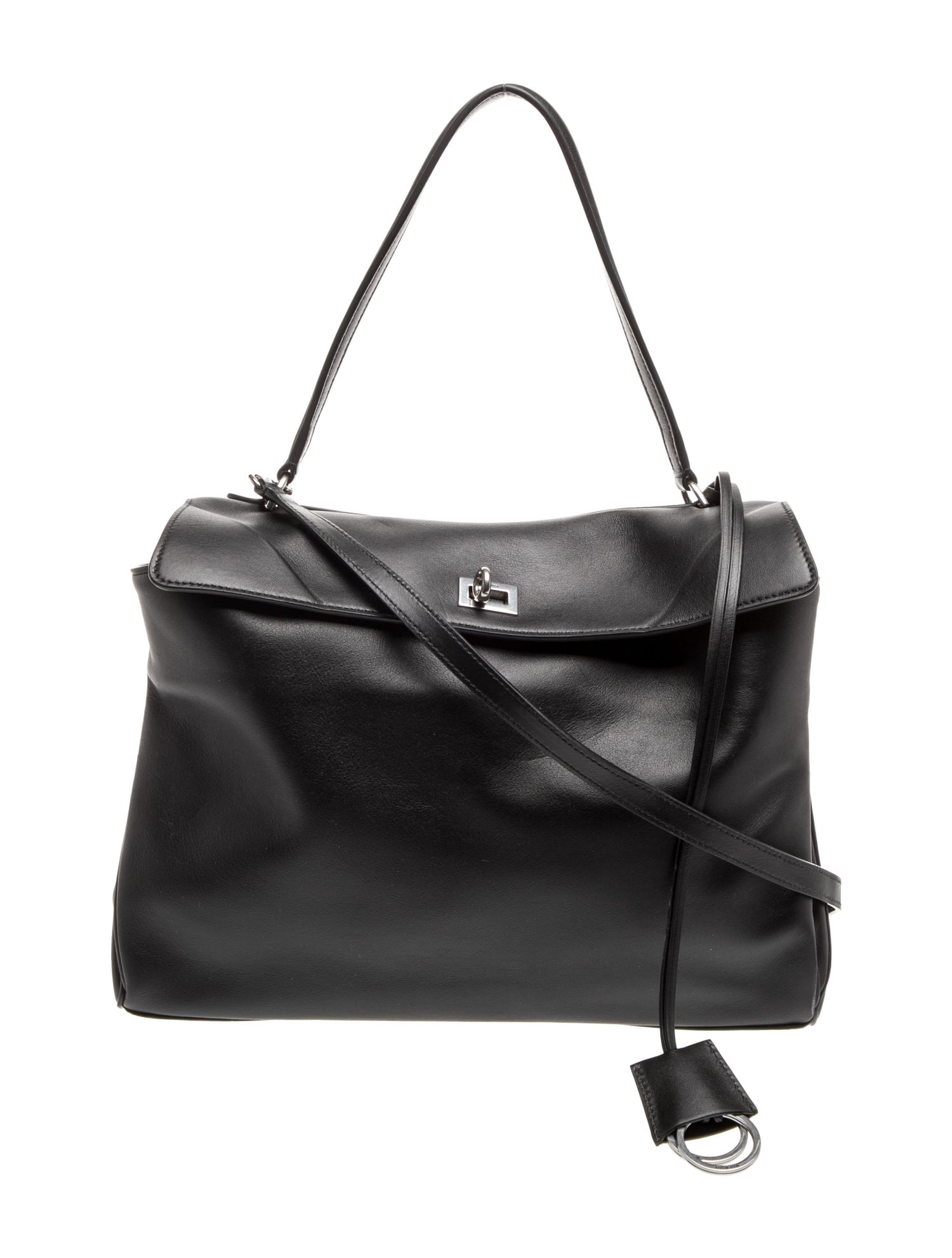 Balenciaga Leather Rodeo Shoulder Bag
