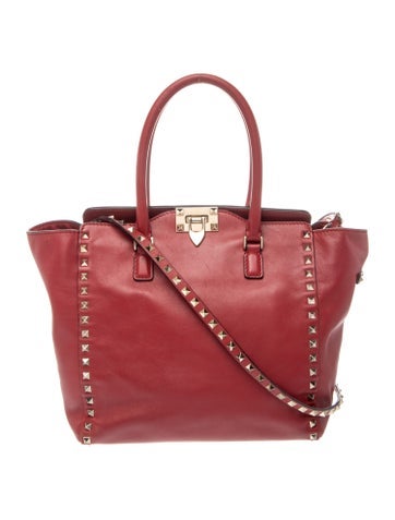 Valentino Rockstud Top Handle Bag
