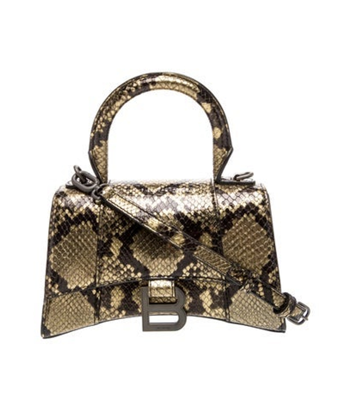 Balenciaga Embossed Leather Hourglass Xs