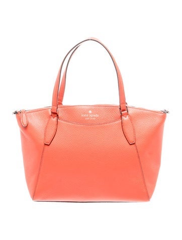 Leather Top Handle Bag
