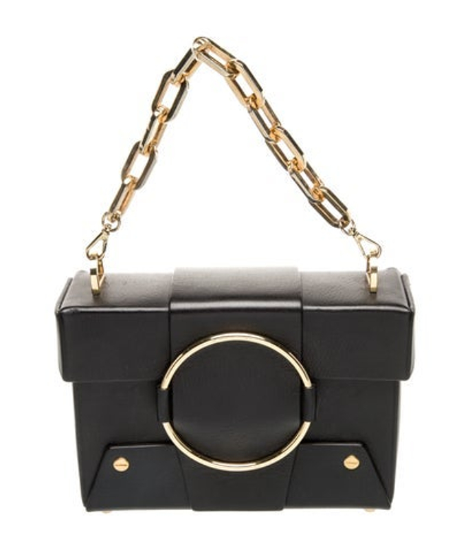 Yuzefi Leather Top Handle Bag