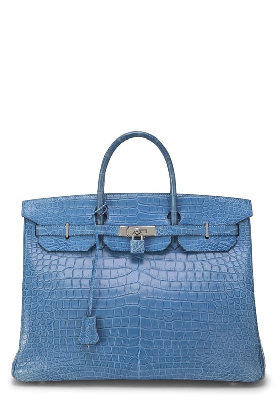Mykonos Crocodile Porosus Birkin 40