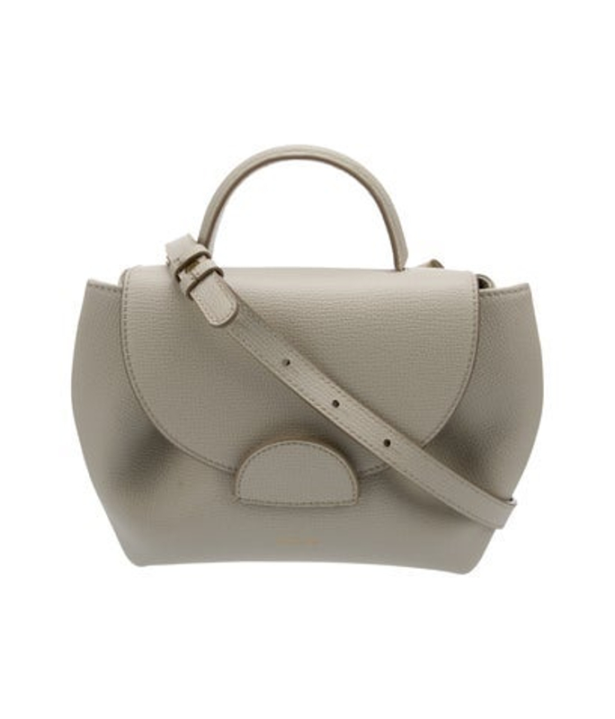 Polene Leather Shoulder Bag