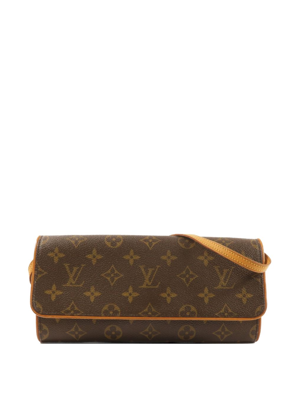 Monogram pattern shoulder bag