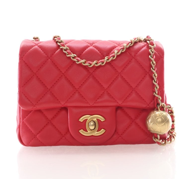Chanel Mini Pearl Crush Square Flap Bag