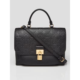 Louis Vuitton Black Empreinte Leather Marignan Bag