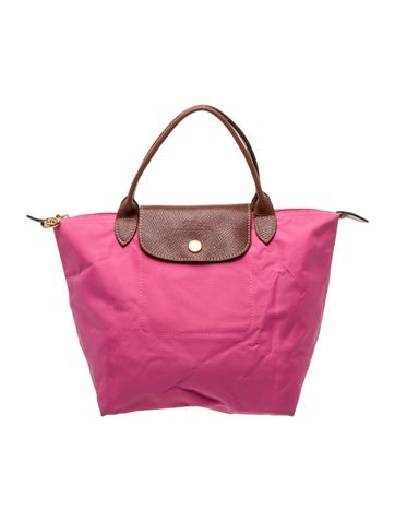Longchamp Nylon Top Handle Bag