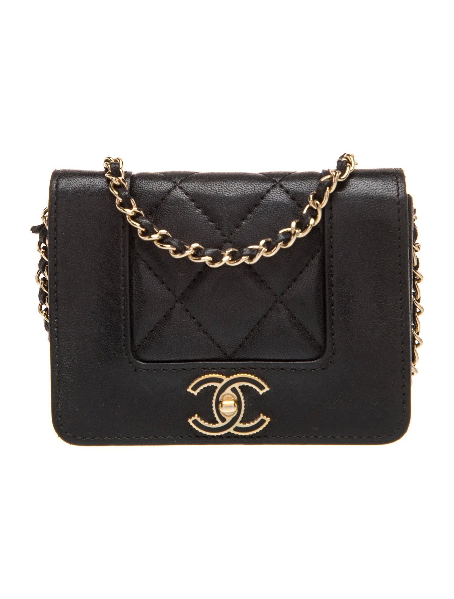 Mademoiselle Vintage Card Holder w/ Chain