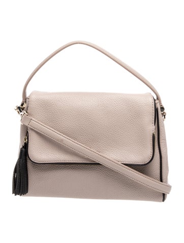 Leather Top Handle Bag