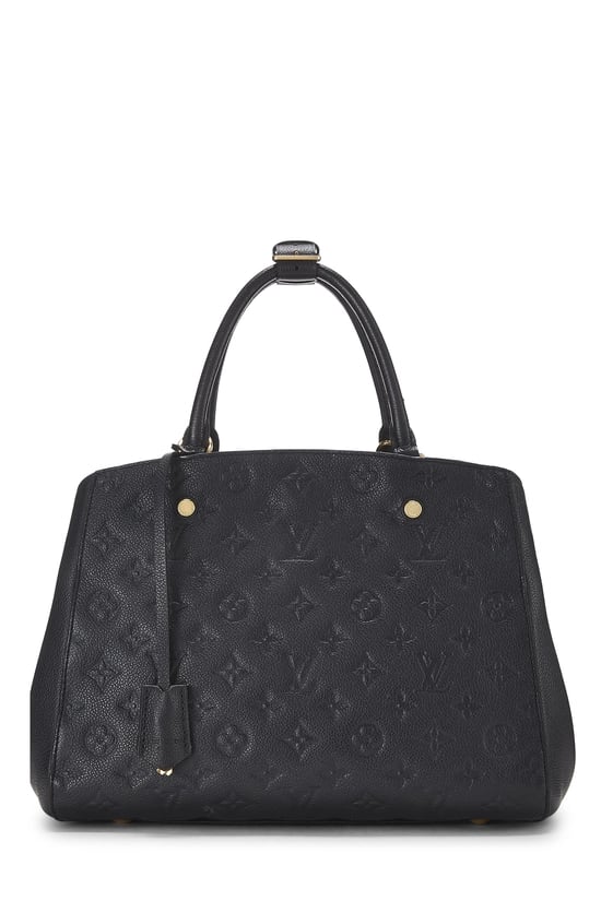 Black Monogram Empreinte Montaigne MM