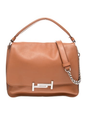 Leather Top Handle Bag
