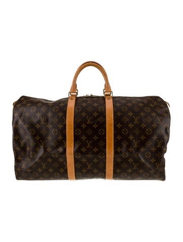 Louis Vuitton LV Monogram Keepall 55