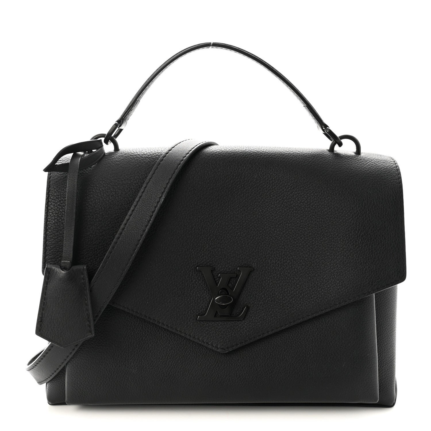 Louis Vuitton Soft Calfskin My Lockme Top Handle Black