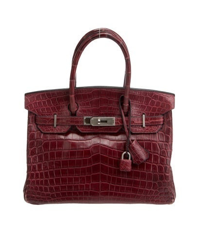 Hermes 2001 Matte Niloticus Crocodile Birkin 30