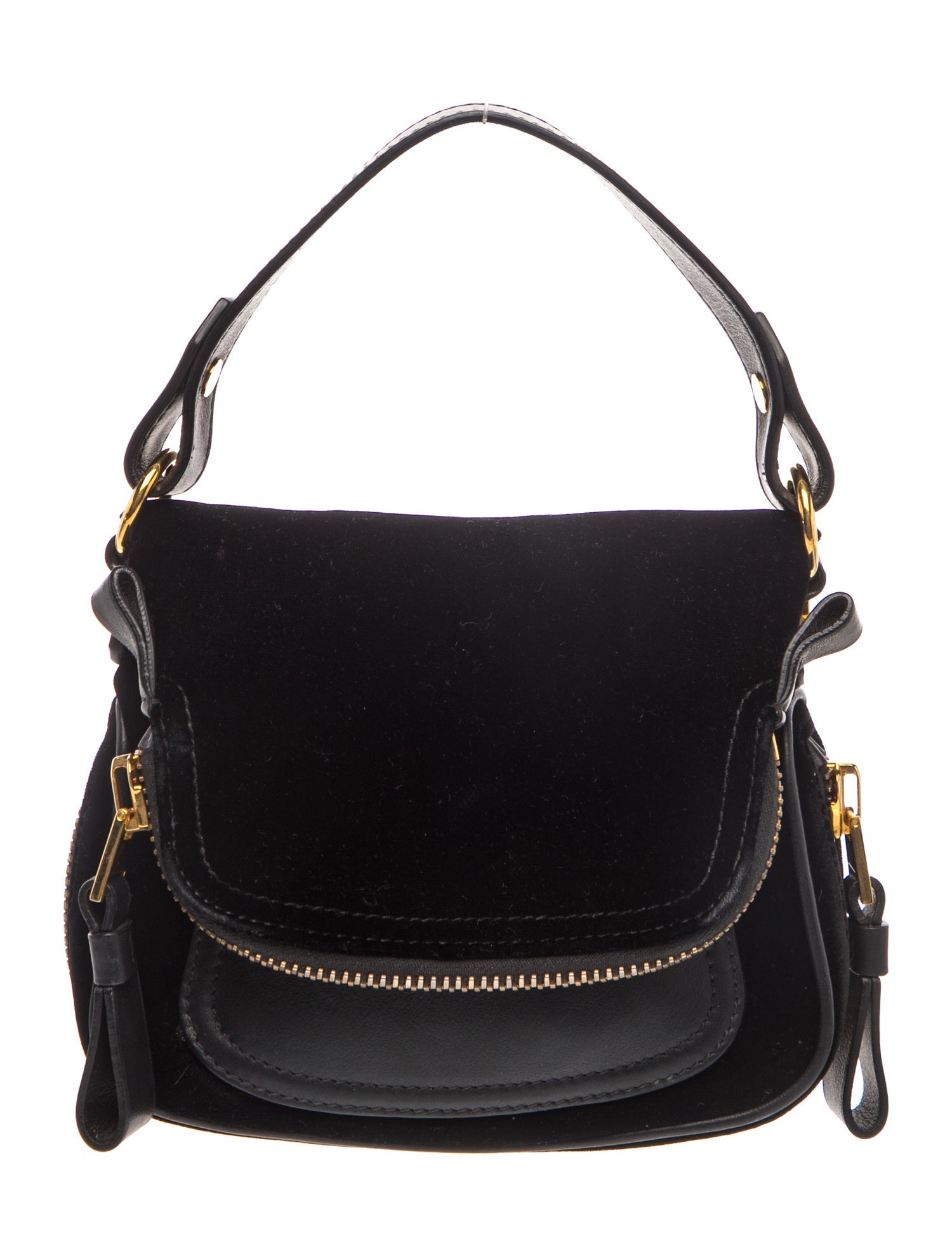Tom Ford Leather Top Handle Bag