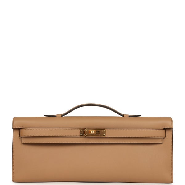 Hermes Hermes Kelly Cut Chai Swift Gold Hardware