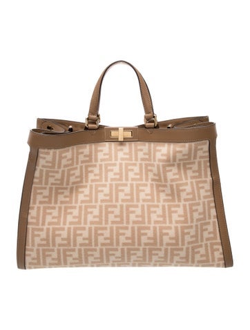 Fendi Zucca FF Peekaboo X-Lite Medium