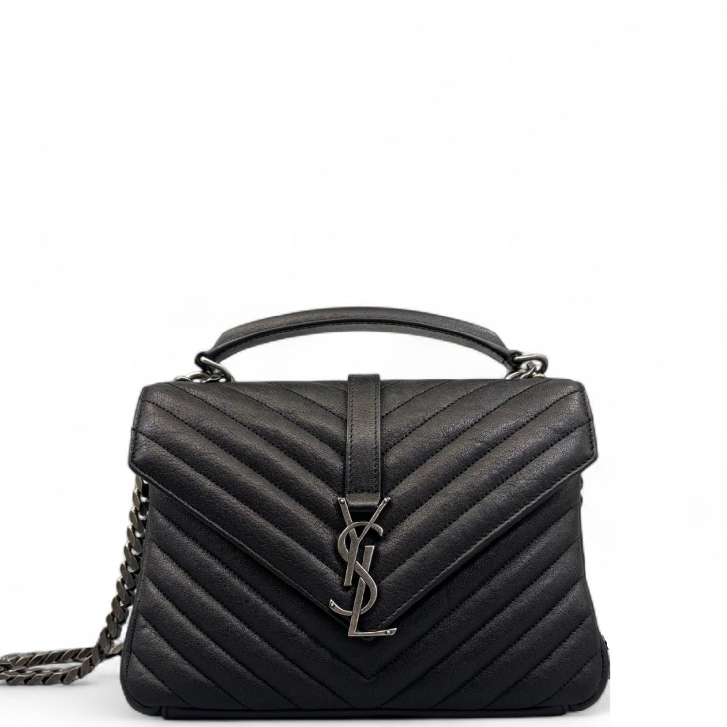 Saint Laurent Calfskin College Medium