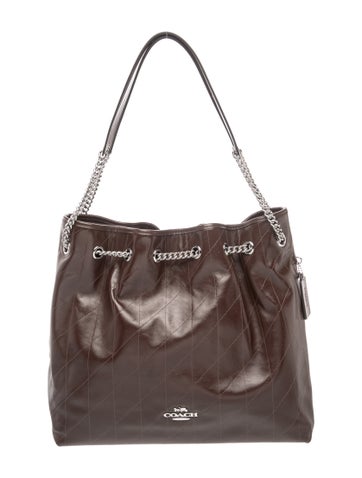 Coach Leather Shoulder Bag