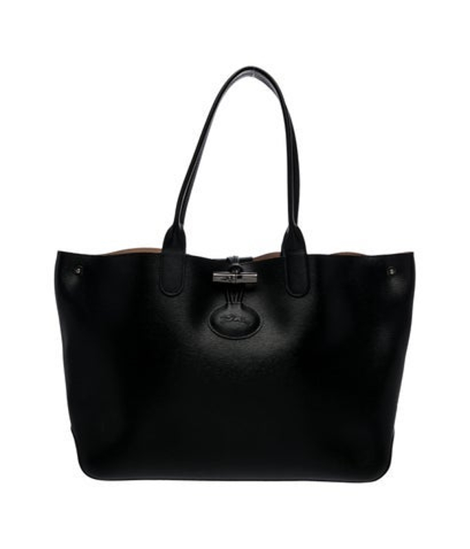 Longchamp Leather Reversable Tote