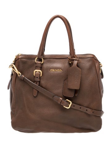 Leather Top Handle Bag