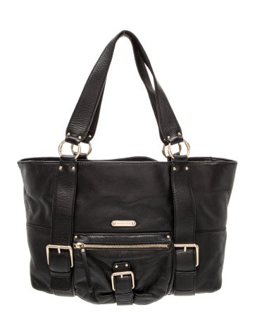 Leather Top Handle Bag