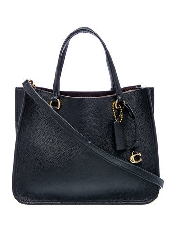 Leather Top Handle Bag
