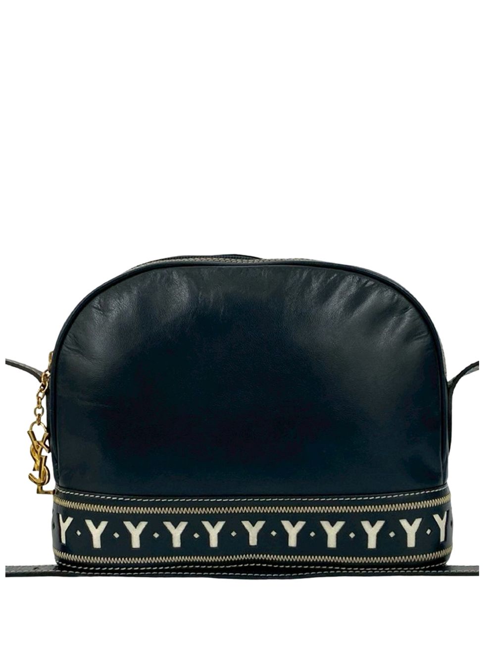 20th Century Leather Y Cutout crossbody bag