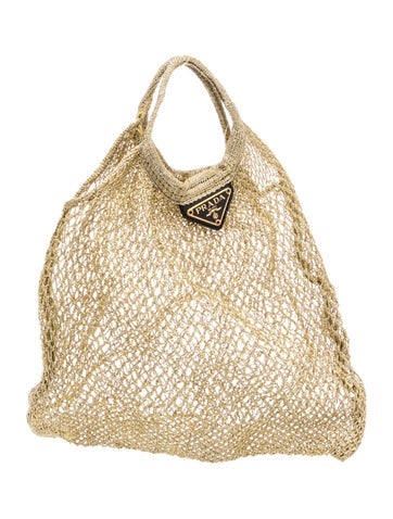 Enameled Metal Triangle Metallic Mesh Bag