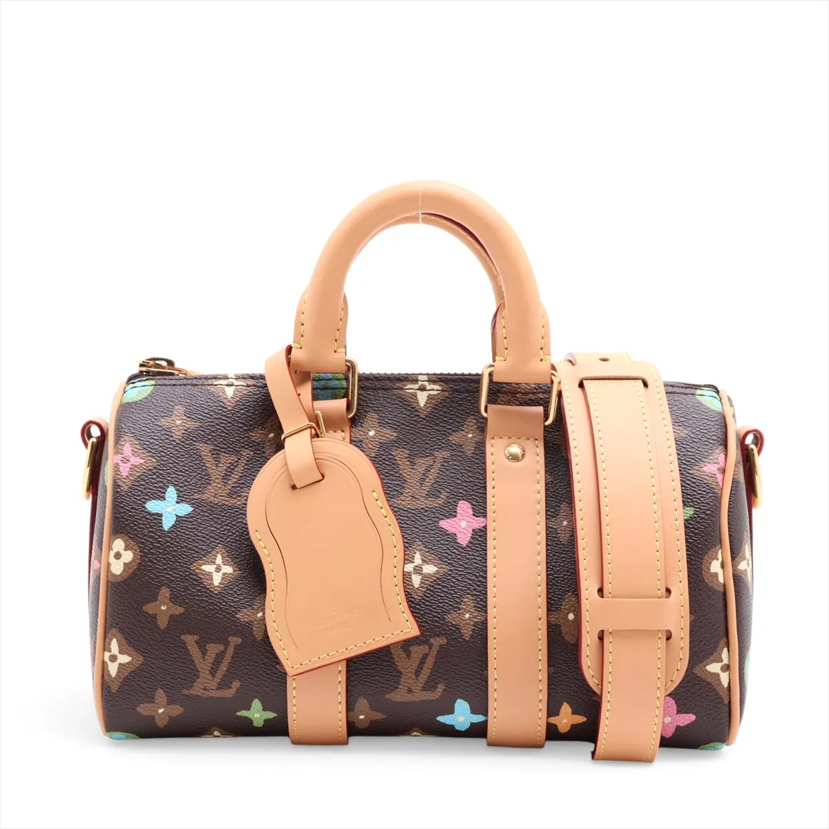 Louis Vuitton monogram craggy Keepall Bandoulière 25 M24849 Brown There was an R