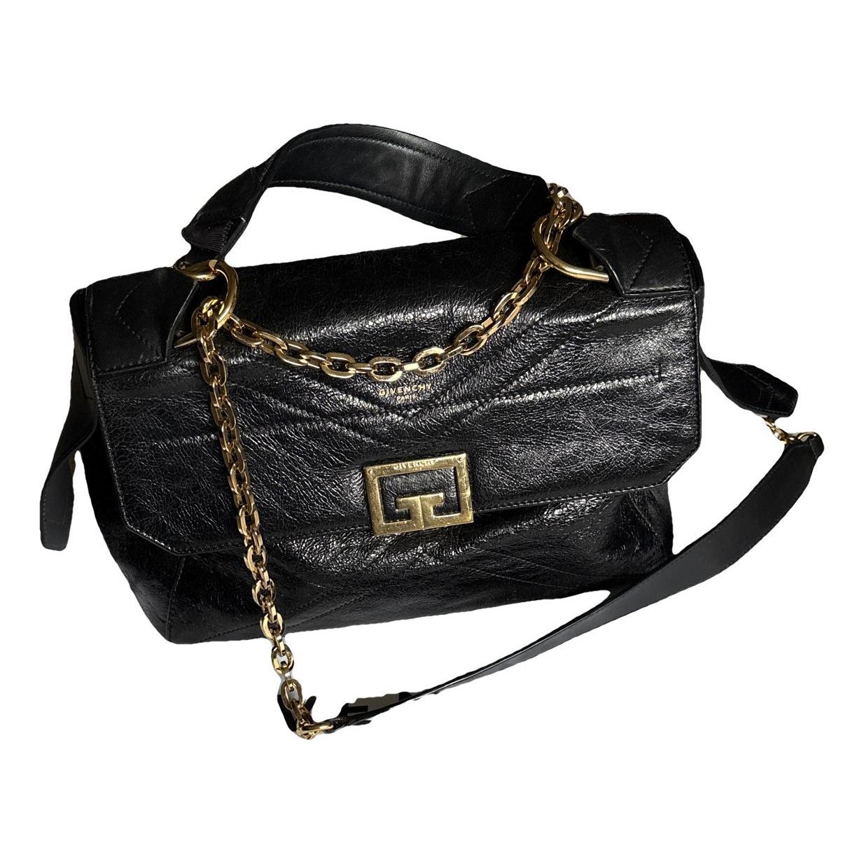 GV3 patent leather crossbody bag