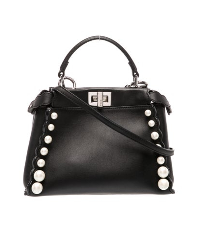 Fendi Faux Pearl Peekaboo Mini