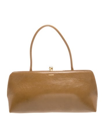 Jil Sander Leather Goji leather tote bag Small