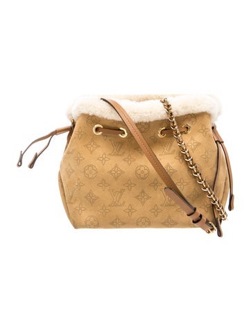 Louis Vuitton Suede LV Ski edition of the Bella handbag