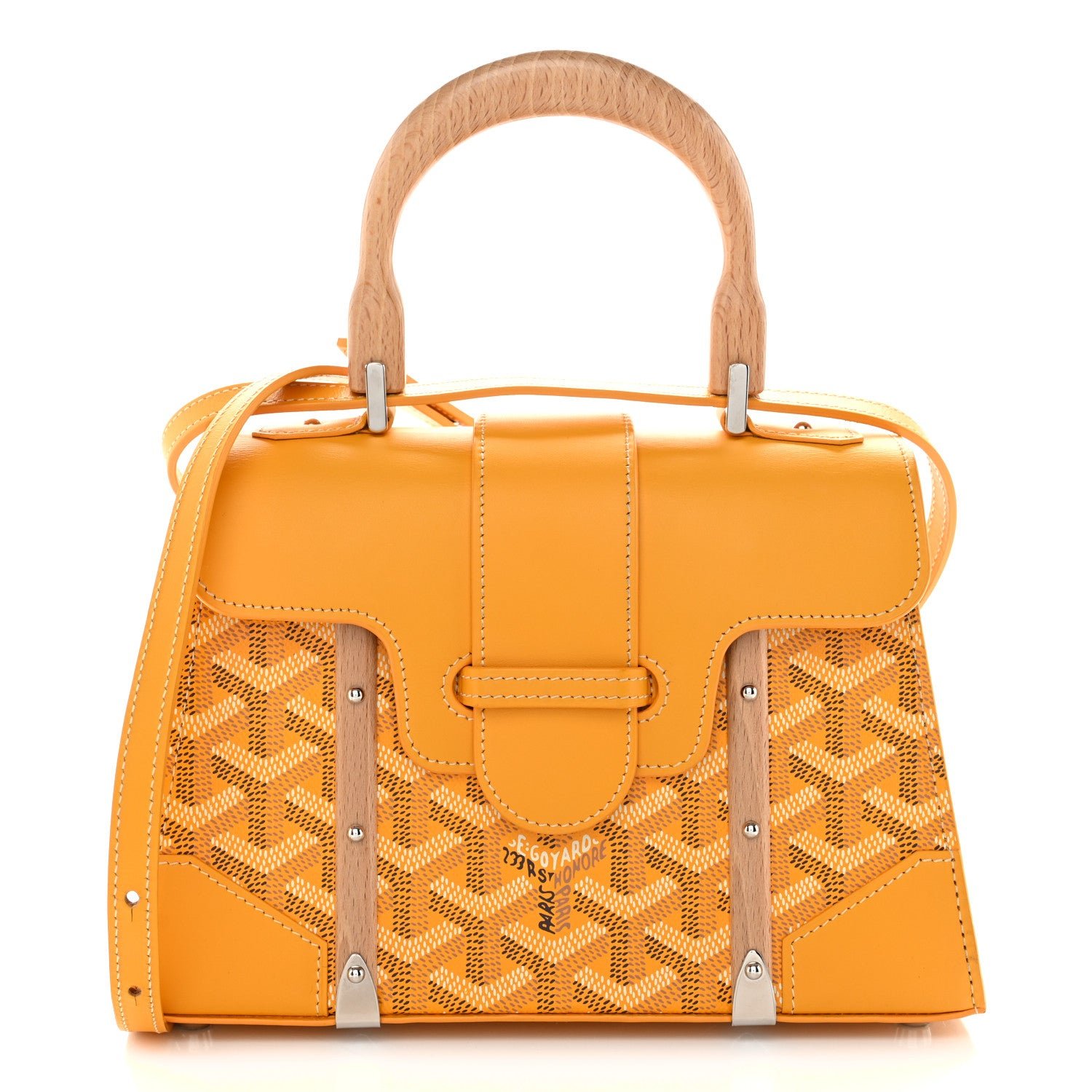 Goyard Goyardine Structure Mini Saigon Yellow