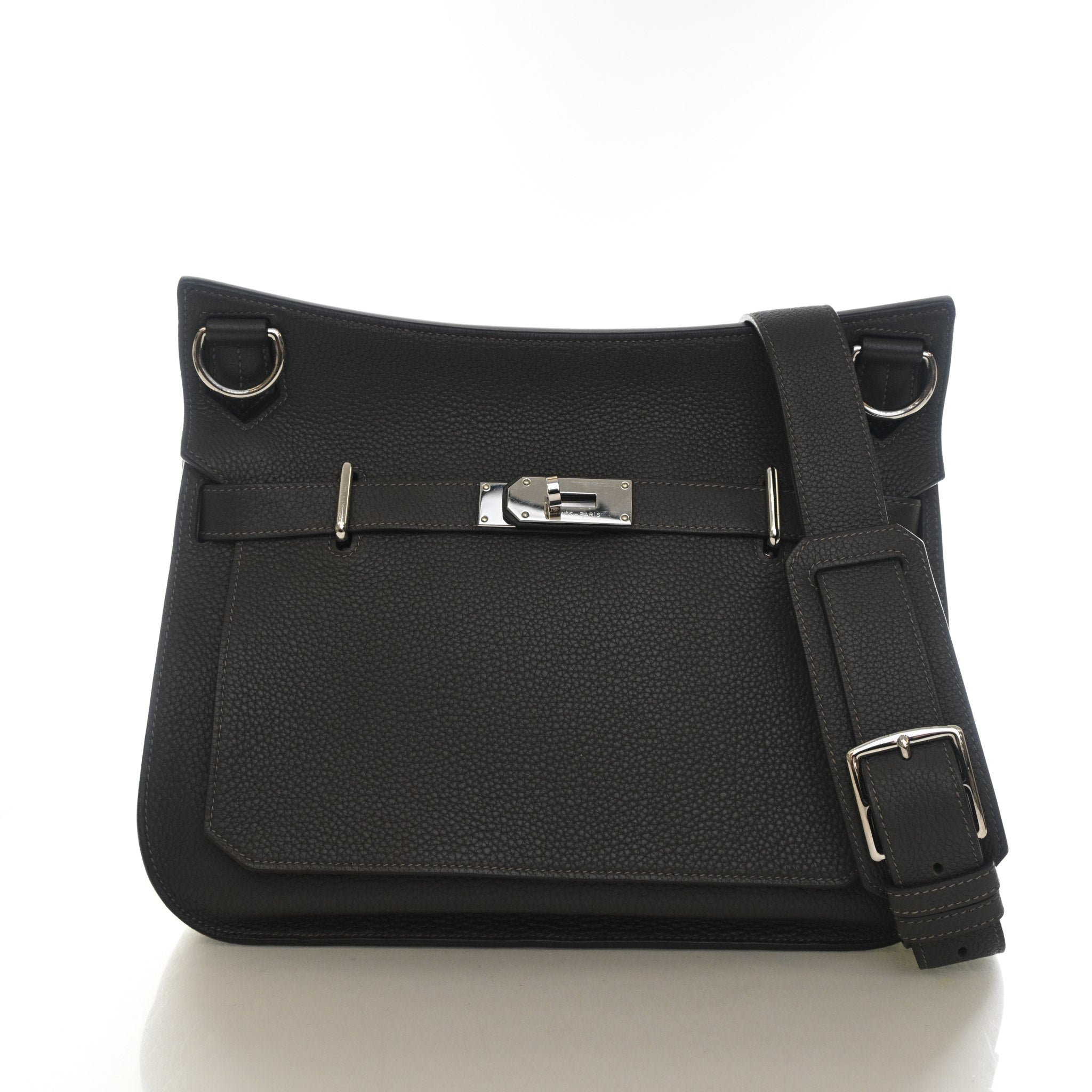 Hermes Hermes Graphite Clemence Verso Jypsiere 34