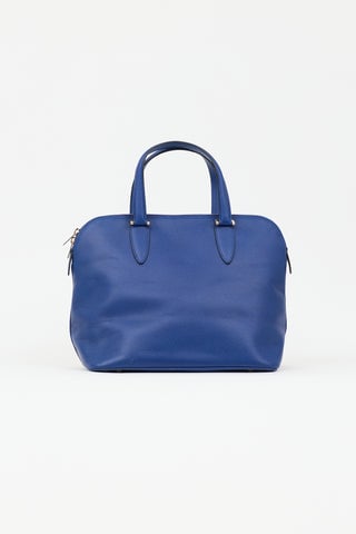 Leather Medium Bowling Bag