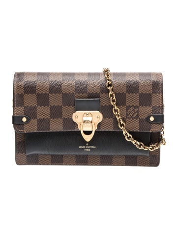 Louis Vuitton Damier Ebene Vavin Wallet on Chain
