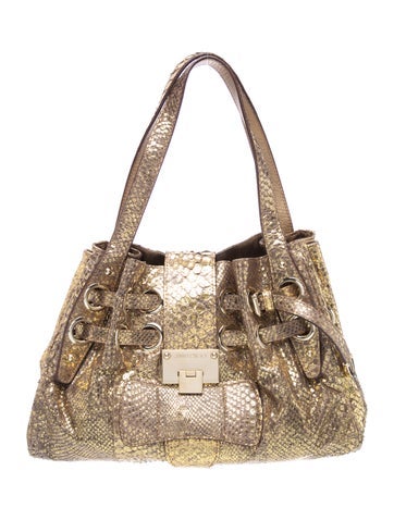 Snakeskin Shoulder Bag