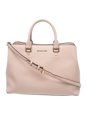 Michael Kors Saffiano Leather Top Handle Bag