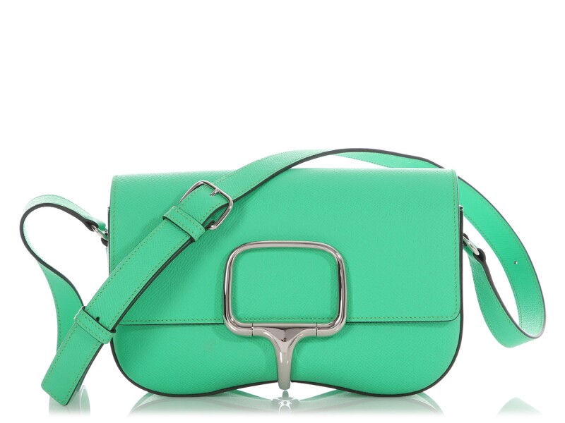 Hermes Vert Comics Epsom Della Cavalleria Elan Palladium Hardware, 2023