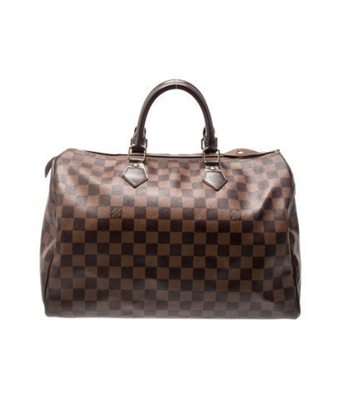 Louis Vuitton Vuitton Damier Ebene Speedy 35